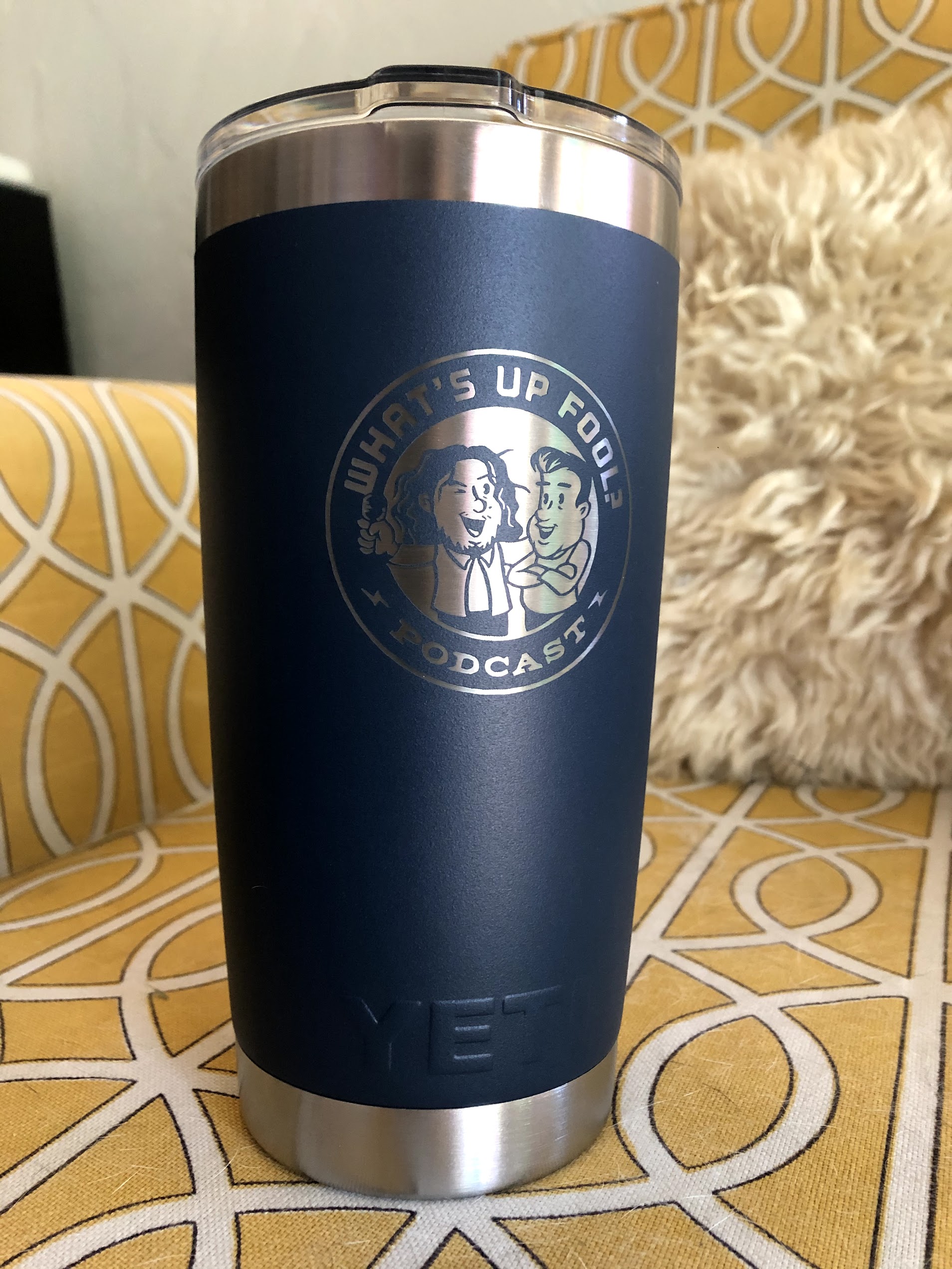 CLEARANCE! What's Up Fool? Podcast Yeti Tumbler